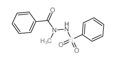 Benzenesulfonic acid, 2-benzoyl-2-methylhydrazide picture