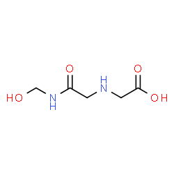 Glycine, N-[2-(hydroxymethylamino)-2-oxoethyl]- (9CI) structure