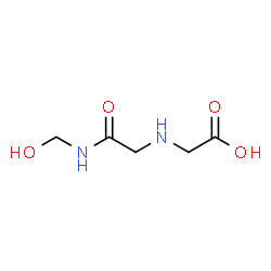 Glycine, N-[2-(hydroxymethylamino)-2-oxoethyl]- (9CI) Structure