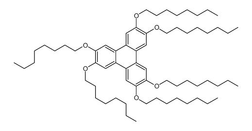 2,3,6,7,10,11-Hexakis[octyloxy]triphenylene structure