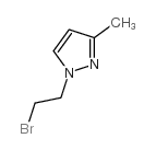 1-(2-BROMOETHYL)-3-METHYL-1H-PYRAZOLE structure