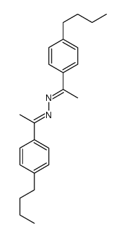 1-(4-Butylphenyl)ethanone [1-(4-butylphenyl)ethylidene]hydrazone结构式