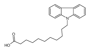 11-(9-carbazolyl)undecanoic acid Structure