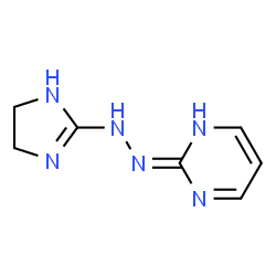 2(1H)-Pyrimidinone,(4,5-dihydro-1H-imidazol-2-yl)hydrazone (9CI) structure