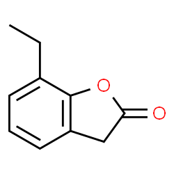 2(3H)-Benzofuranone,7-ethyl-结构式