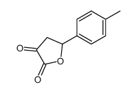 5-p-methyl-phenyl-2,3-dihydrofurandione结构式