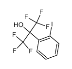 1,1,1,3,3,3-hexafluoro-2-(2-iodophenyl)-propan-2-ol结构式