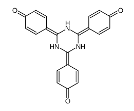Phenol, 4,4',4''-(1,3,5-triazine-2,4,6-triyl)tris- Structure