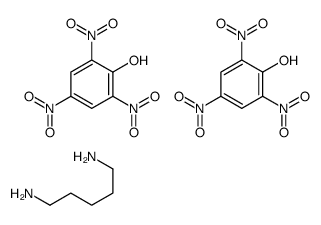 pentane-1,5-diamine,2,4,6-trinitrophenol Structure