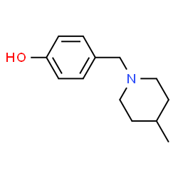 p-Cresol, alpha-(4-methylpiperidino)- (8CI)结构式