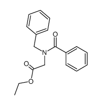 ethylN-benzoyl-N-benzylglycinate Structure