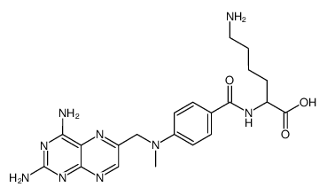 Lysine-methotrexate结构式