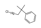 chlorure de neophylmercure Structure