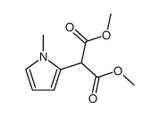 2-bis(methoxycarbonyl)methyl pyrrole结构式