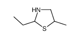 2-ethyl-5-methyl-1,3-thiazolidine结构式