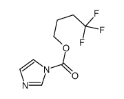 4,4,4-trifluorobutyl imidazole-1-carboxylate Structure