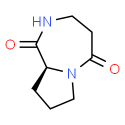 1H-Pyrrolo[1,2-a][1,4]diazepine-1,5(2H)-dione,hexahydro-,(S)-(9CI)结构式