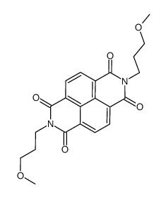 2,7-bis(3-methoxypropyl)benzo[lmn][3,8]phenanthroline-1,3,6,8(2H,7H)-tetrone Structure