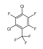 1,3-dichloro-2,4,5-trifluoro-6-(trifluoromethyl)benzene Structure