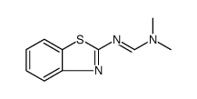 Methanimidamide, N'-2-benzothiazolyl-N,N-dimethyl-, (1E)结构式