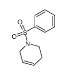 1-(benzenesulfonyl)-3,6-dihydro-2H-pyridine结构式