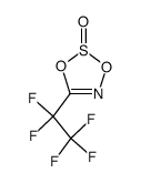 5-(pentafluoroethyl)-1,3,2,4-dioxathiazole 2-oxide Structure