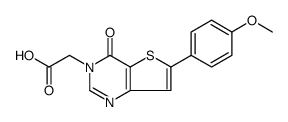 [6-(4-METHOXYPHENYL)-4-OXOTHIENO[3,2-D]PYRIMIDIN-3(4H)-YL]ACETIC ACID picture