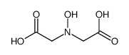 2-[carboxymethyl(hydroxy)amino]acetic acid结构式