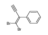 (1,1-dibromobut-1-en-3-yn-2-yl)benzene Structure
