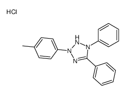 3-(4-methylphenyl)-1,5-diphenyl-1,2-dihydrotetrazol-1-ium,chloride Structure