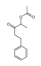 (3-oxo-5-phenylpentan-2-yl) acetate结构式