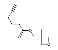 (3-methyloxetan-3-yl)methyl hex-5-ynoate Structure