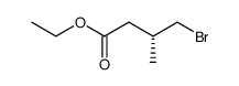 ethyl (R)-(+)-4-bromo-3-methylbutanoate Structure