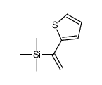 trimethyl(1-thiophen-2-ylethenyl)silane Structure