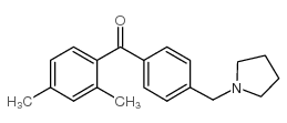 2,4-DIMETHYL-4'-PYRROLIDINOMETHYL BENZOPHENONE图片