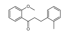 2'-METHOXY-3-(2-METHYLPHENYL)PROPIOPHENONE structure