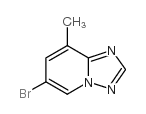 6-BROMO-8-METHYL[1,2,4]TRIAZOLO[1,5-A]PYRIDINE structure