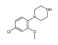 1-(4-chloro-2-methoxyphenyl)piperazine picture