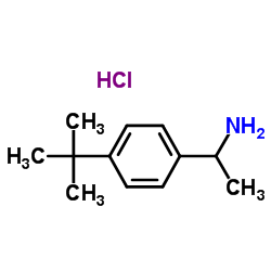 1-(4-(tert-Butyl)phenyl)ethan-1-amine hydrochloride Structure
