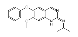 7-methoxy-6-phenoxy-N-propan-2-ylquinazolin-2-amine Structure