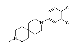 3-(3,4-dichlorophenyl)-9-methyl-3,9-diazaspiro[5.5]undecane Structure