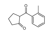 2-(2-methylbenzoyl)cyclopentan-1-one Structure