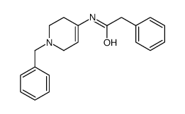 N-(1-benzyl-3,6-dihydro-2H-pyridin-4-yl)-2-phenylacetamide Structure