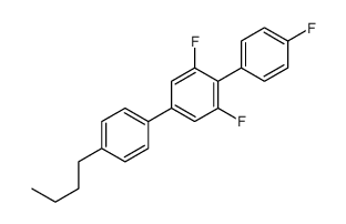 5-(4-butylphenyl)-1,3-difluoro-2-(4-fluorophenyl)benzene结构式