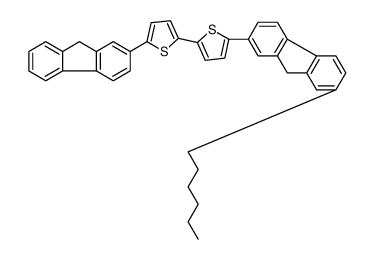 2-(9H-fluoren-2-yl)-5-[5-(7-hexyl-9H-fluoren-2-yl)thiophen-2-yl]thiophene Structure