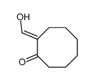 2-(hydroxymethylidene)cyclooctan-1-one Structure