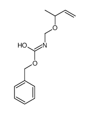 benzyl N-(but-3-en-2-yloxymethyl)carbamate Structure