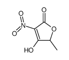 3-hydroxy-2-methyl-4-nitro-2H-furan-5-one结构式