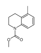 methyl 5-methyl-3,4-dihydro-2H-quinoline-1-carboxylate Structure