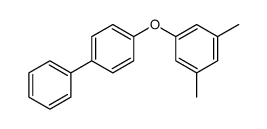 <3,5-Dimethyl-phenyl>-p-diphenyl-aether Structure